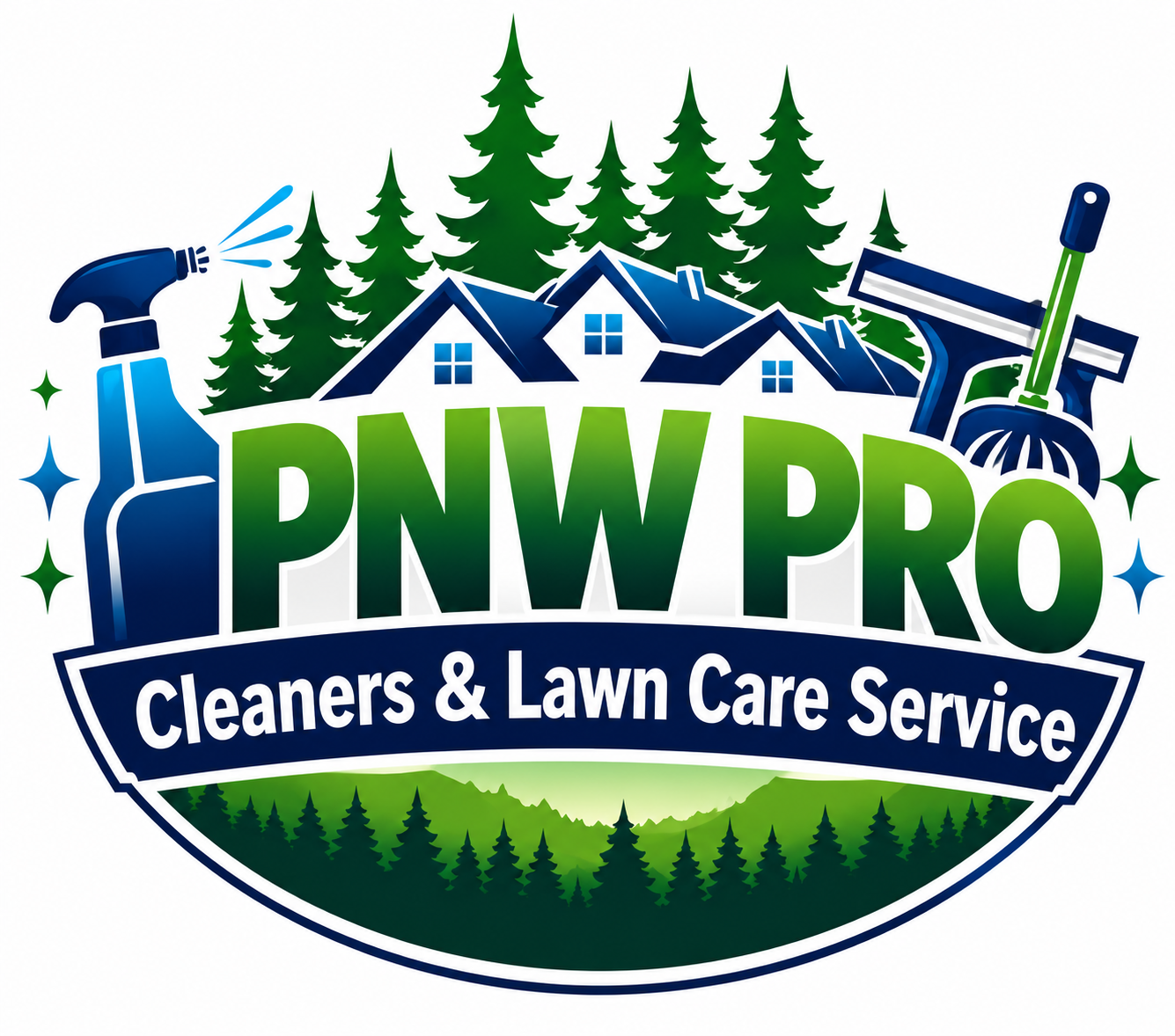 PNW PRO Cleaners & Lawn Care Service logo